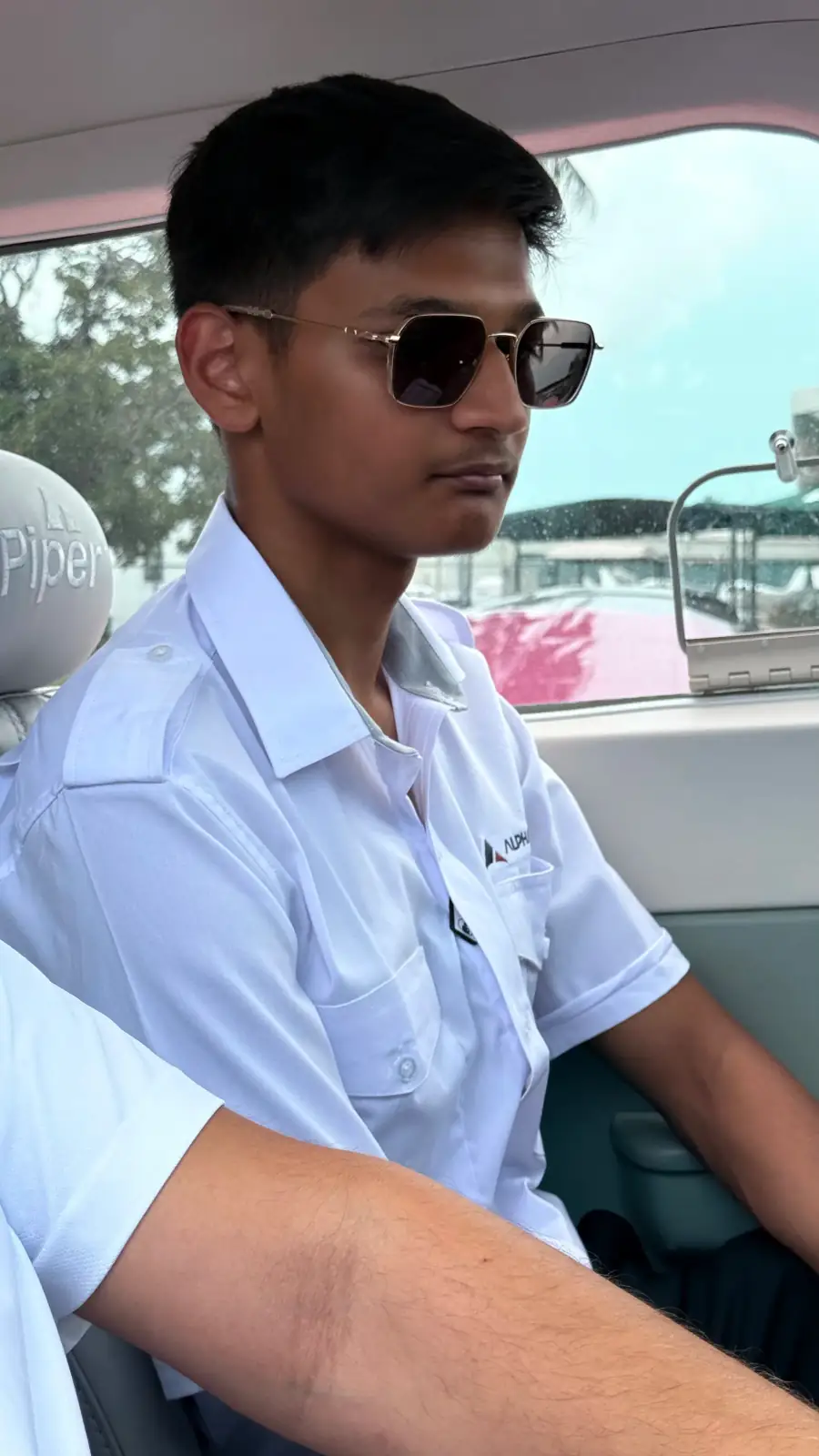 Musab Asib, Alpha Aviation student pilot in Miami