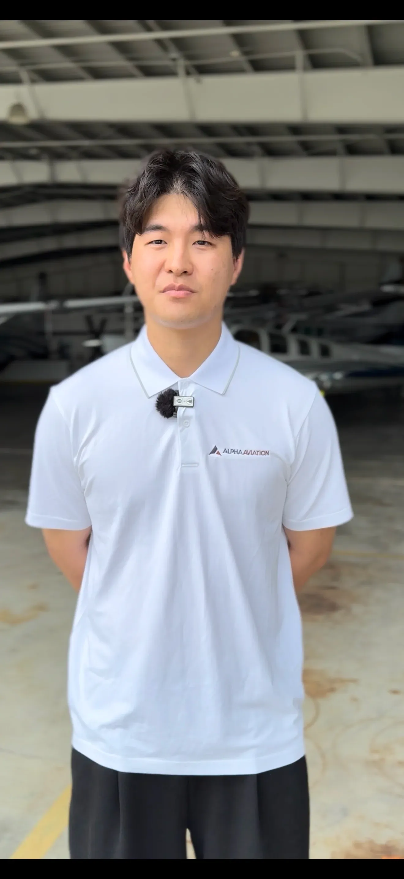 Siyoung Eo, Alpha Aviation student pilot from Korea